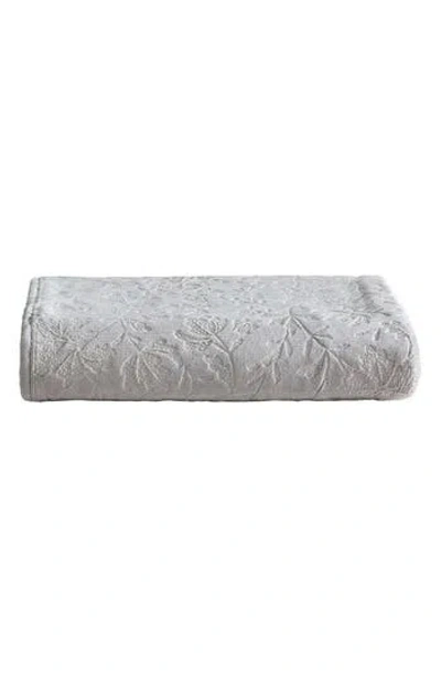 EDDIE BAUER EDDIE BAUER WOODBLOCK FLORAL FLEECE THROW