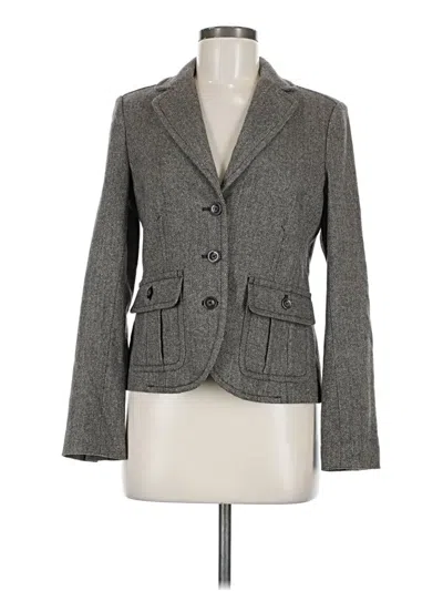 Pre-owned Eddie Bauer Wool Blazer Jacket In Gray