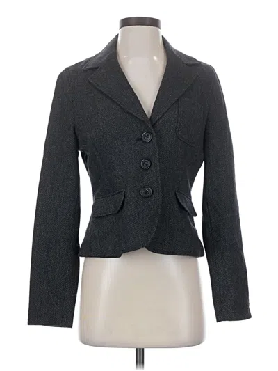 Pre-owned Eddie Bauer Wool Blazer Jacket In Gray