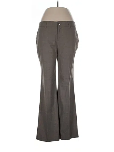Pre-owned Eddie Bauer Wool Pants In Gray