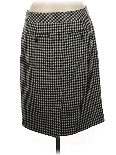 Pre-owned Eddie Bauer Wool Skirt In Black