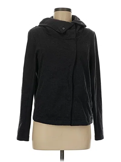 Pre-owned Eddie Bauer Zip Up Hoodie In Gray
