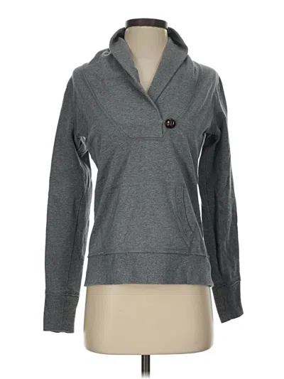 Pre-owned Eddie Bauer Zip Up Hoodie In Gray