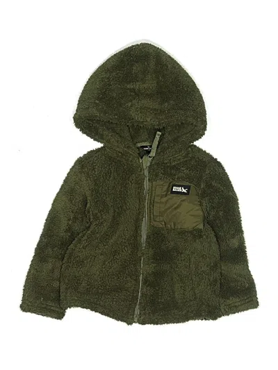 Pre-owned Eddie Bauer Kids' Zip Up Hoodie In Green