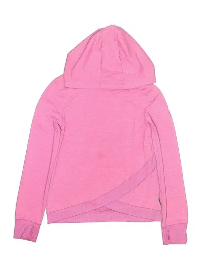 Pre-owned Eddie Bauer Kids' Zip Up Hoodie In Pink