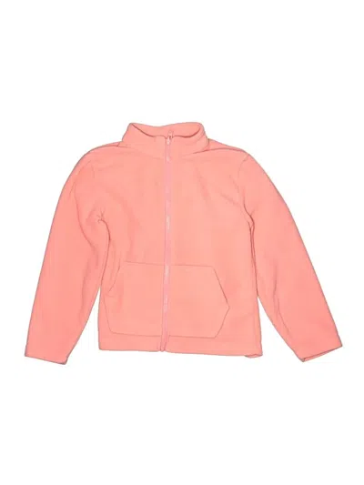 Pre-owned Eddie Bauer Kids' Zip Up Hoodie In Pink