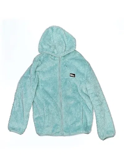 Pre-owned Eddie Bauer Kids' Zip Up Hoodie In Teal