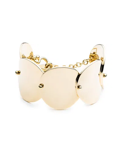 Eddie Borgo 12k Cuff Bracelet In Yellow