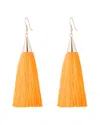 Eddie Borgo 12k Tassel Earrings In Yellow