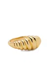 Eddie Borgo 12k Yellow Gold Bombay Rope Ring In Gold