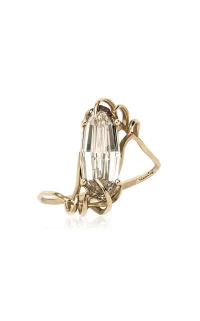 Eddie Borgo 18k Yellow Gold Frond Ring