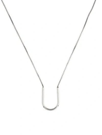 Pre-owned Eddie Borgo Allure Pendant Necklace, 16.25" In Multi