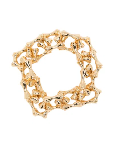 Eddie Borgo Bamboo Link Bracelet In Gold
