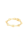 Eddie Borgo Bambu Bangle Bracelet In Gold