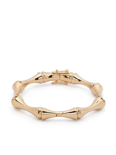 Eddie Borgo Bambu Bangle Bracelet In Gold