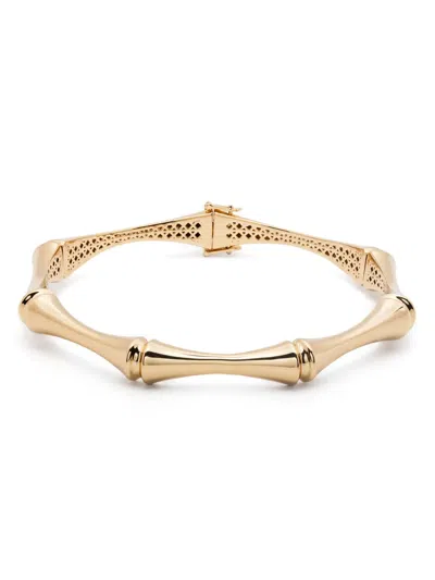 Eddie Borgo Bambu Collar In Gold