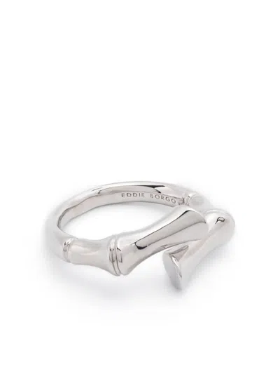 Eddie Borgo Bambu Wrap Ring In Silver