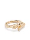 Eddie Borgo Bambu Wrap Ring In Gold