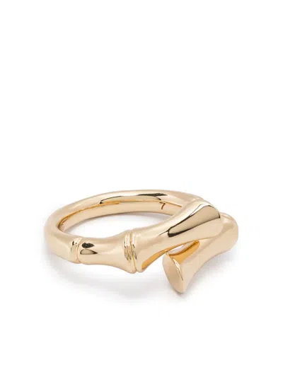 Eddie Borgo Bambu Wrap Ring In Gold
