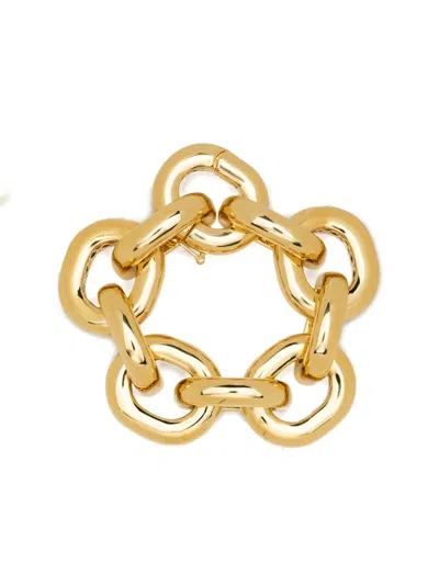 Eddie Borgo Cable Link-chain Bracelet In Gold