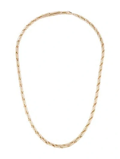 Pre-owned Eddie Borgo Chain Necklace, 43.5" In Multi