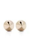 Eddie Borgo Cone Stud Earrings In Gold