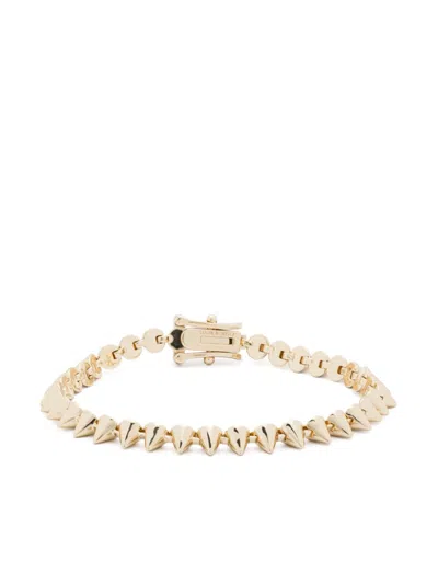 Eddie Borgo Cone Tennis Bracelet In 金色