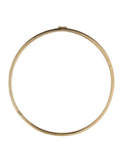 Pre-owned Eddie Borgo Cube Collar Necklace, 12" In Multi