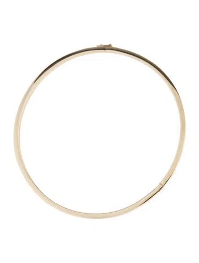 Pre-owned Eddie Borgo Cube Collar Necklace, 12" In Multi