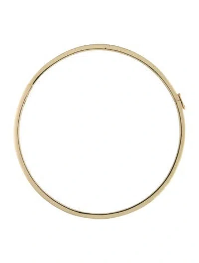 Pre-owned Eddie Borgo Cubed Collar Necklace, 14.5" In Multicolor