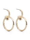 Eddie Borgo Curled Hoop Earrings In 金色