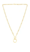 Eddie Borgo Curled Link Pendant In Gold