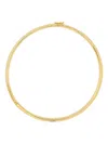 Eddie Borgo Cylinder Choker Necklace In Gold