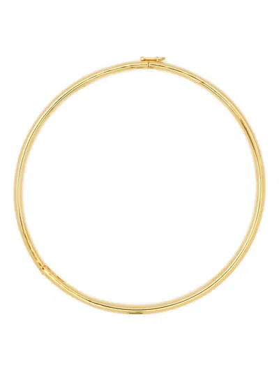 Eddie Borgo Cylinder Choker Necklace In Gold