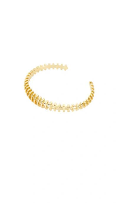 Eddie Borgo Discus Cuff Bracelet In Gold