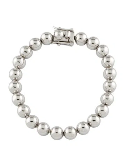 Pre-owned Eddie Borgo Dome Bracelet, 6.5" In Multi