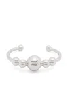 Eddie Borgo Dome Cuff In Silver