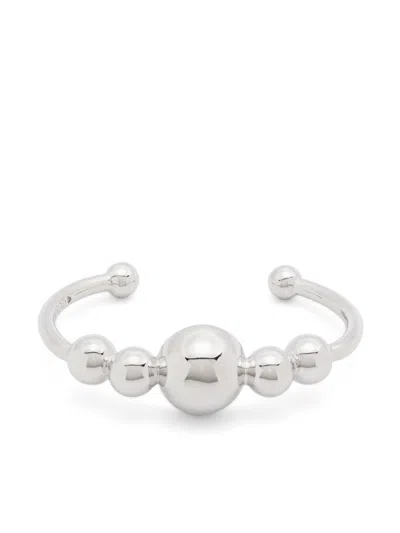 Eddie Borgo Dome Cuff In Silver