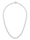 Eddie Borgo Dome Necklace In Silver