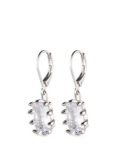Eddie Borgo Estate Earrings In Silver