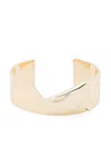 Eddie Borgo Folded Bracelet In Gold
