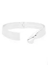 Eddie Borgo Folded Necklace In Silver