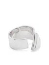 Eddie Borgo Folded Ring In Silver