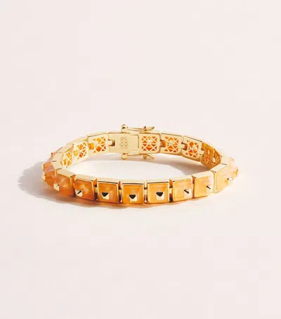 Eddie Borgo Gold-plated Sugarloaf Pyramid Bracelet