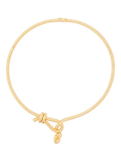 Eddie Borgo Halskette Mit Geknotetem Seil In Gold
