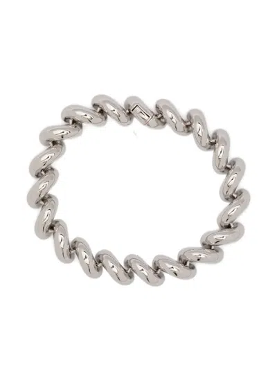 Eddie Borgo Kleines Kordelarmband In Metallic