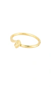 Eddie Borgo Knotted Bangle Bracelet In Gold