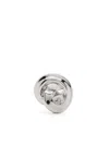 Eddie Borgo Knotted Earrings In Silver