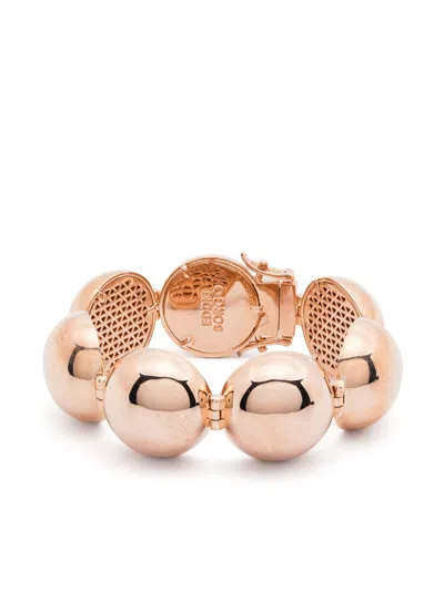 Eddie Borgo Large Dome Bracelet In Gold