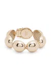 Eddie Borgo Large Dome Bracelet In Gold